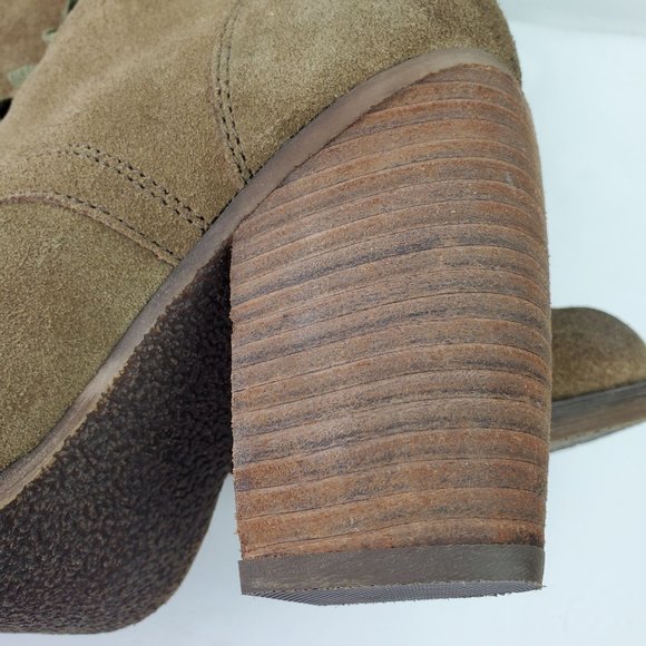 Sbicca Vtg Collection Bridge Suede Zip Ankle Boots 6.5 - Picture 11 of 12